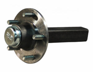 Μουαγιέ, άκρο άξονα ⧄50x200mm με σύνδεση τροχού 93/140/5 M16x1.5